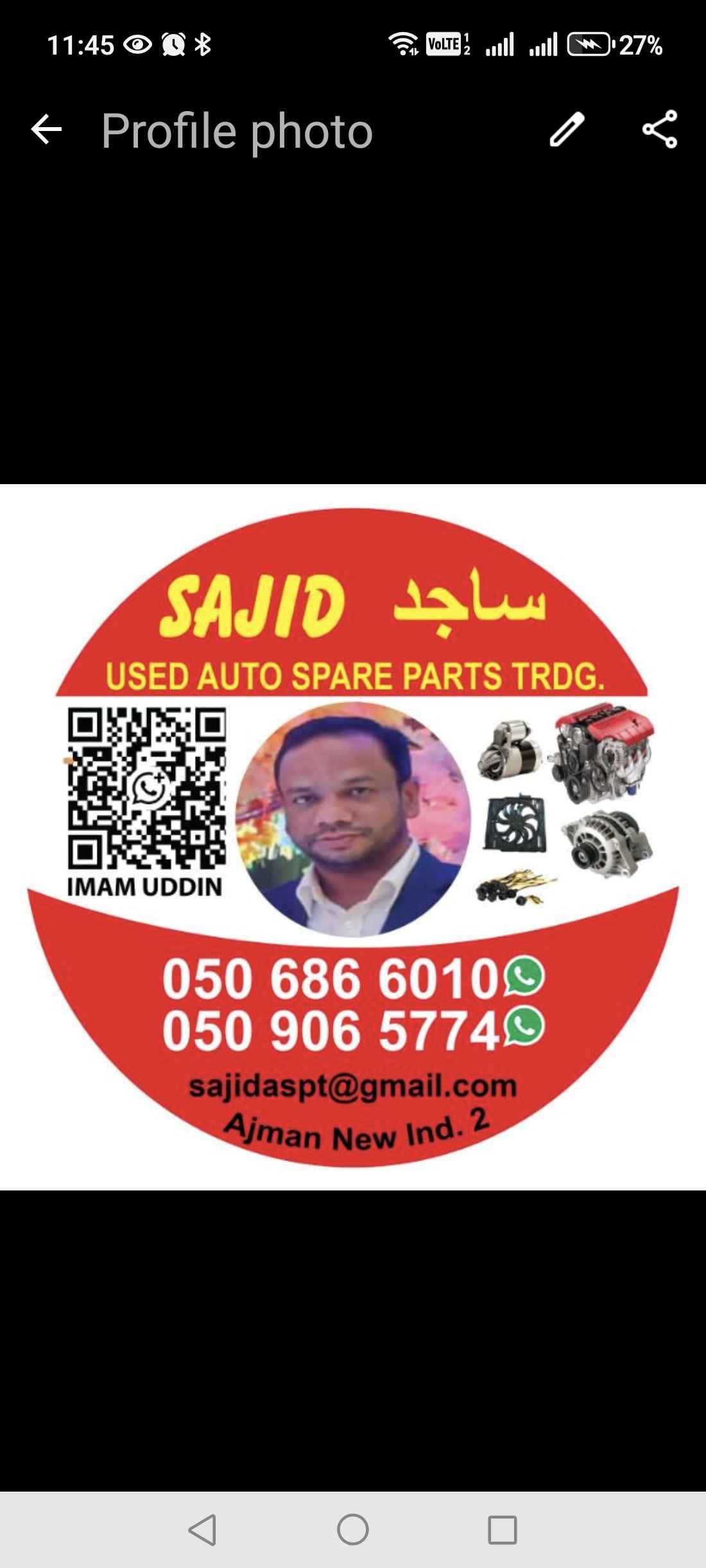 sajid used auto spare parts